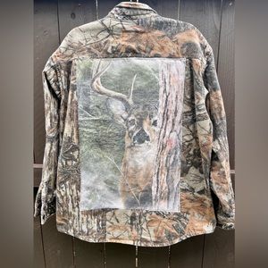 Custom real tree (rattlers brand) camo flannel